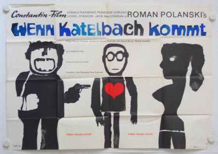 Wenn Katelbach kommt originales deutsches A0-Filmplakat
